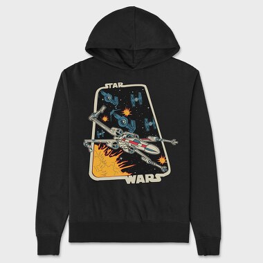 Star Wars 33, Hanorac Oversize Barbati (Unisex)