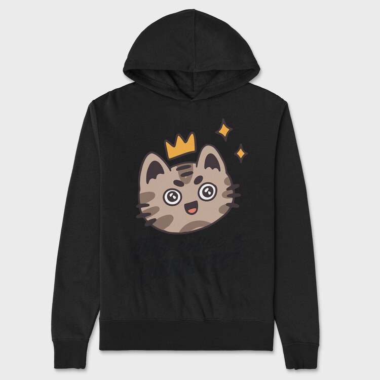 This Coffee Is Purrrfect, Hanorac Oversize Barbati (Unisex)