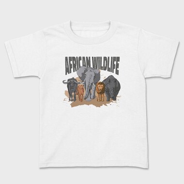 African Animals, Tricou Copii