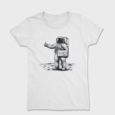 Astronaut Hitchhiking, Tricou Femei