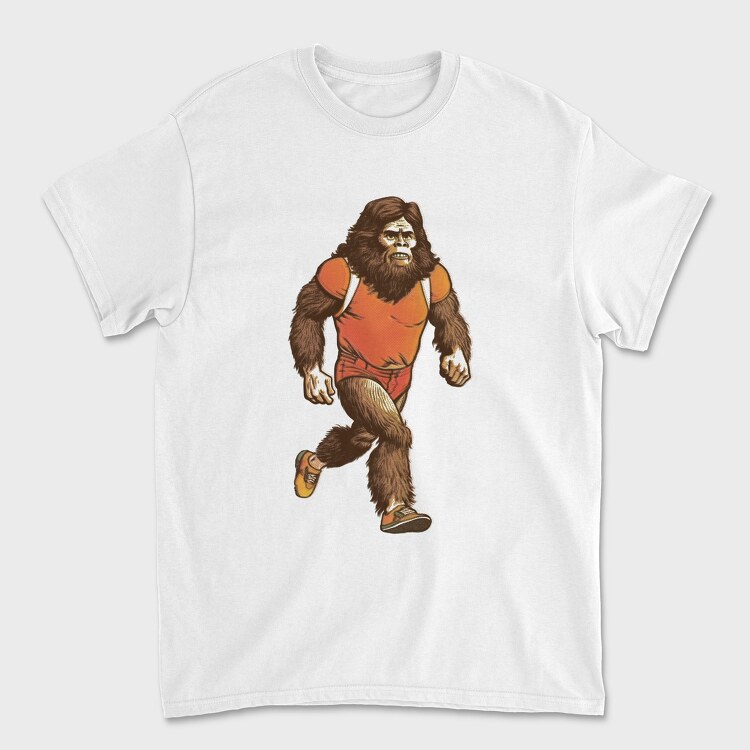 Big Foot Runner, Tricou Barbati (Unisex)