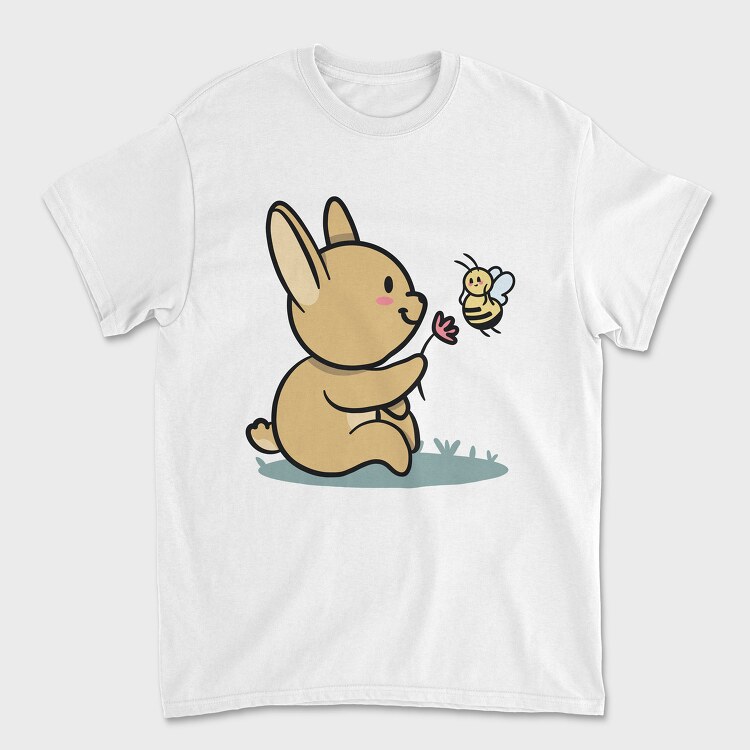 Bunny Bee, Tricou Barbati (Unisex)