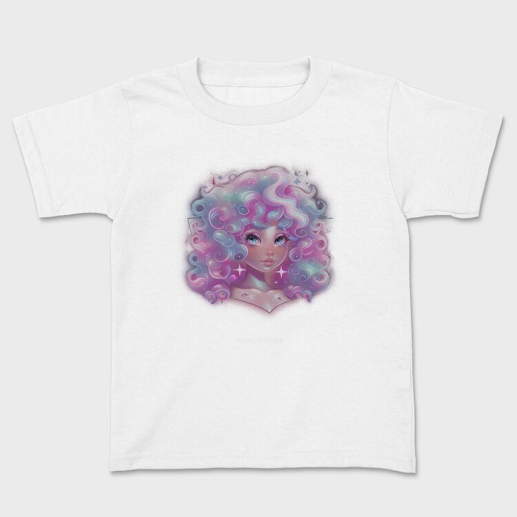 Cosmic Girl Portrait, Tricou Copii