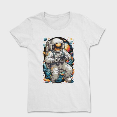 Gamer Astronaut, Tricou Femei