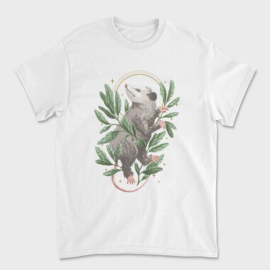 Opossum Mystical, Tricou Barbati (Unisex)