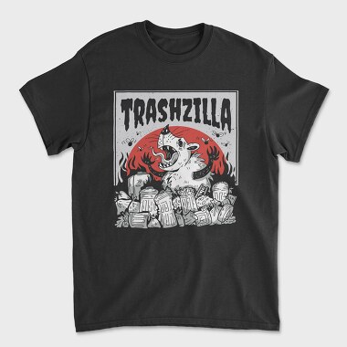 Trashzilla, Tricou Barbati (Unisex)