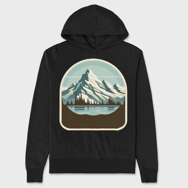 Mountain Lake, Hanorac Oversize Barbati (Unisex)