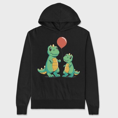 Dinos Balloon, Hanorac Oversize Barbati (Unisex)