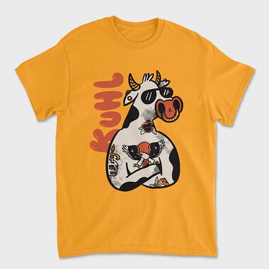 Tricou Barbati (Unisex), Cool Cow