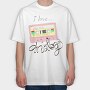 Cassette Dreams, Tricou Oversize Barbati (Unisex)