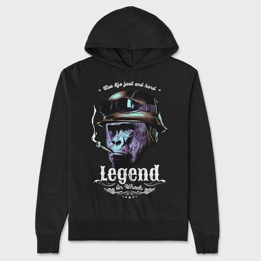 Legend, Hanorac Oversize Barbati (Unisex)