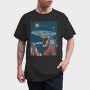 Flat Earth, Tricou Barbati (Unisex)