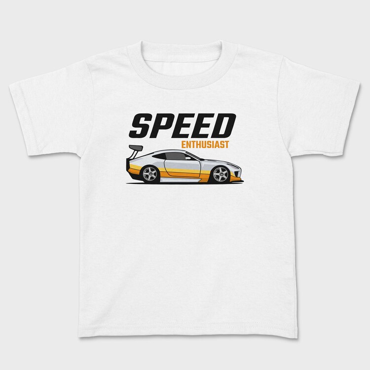 Speed Enthusiast, Tricou Copii