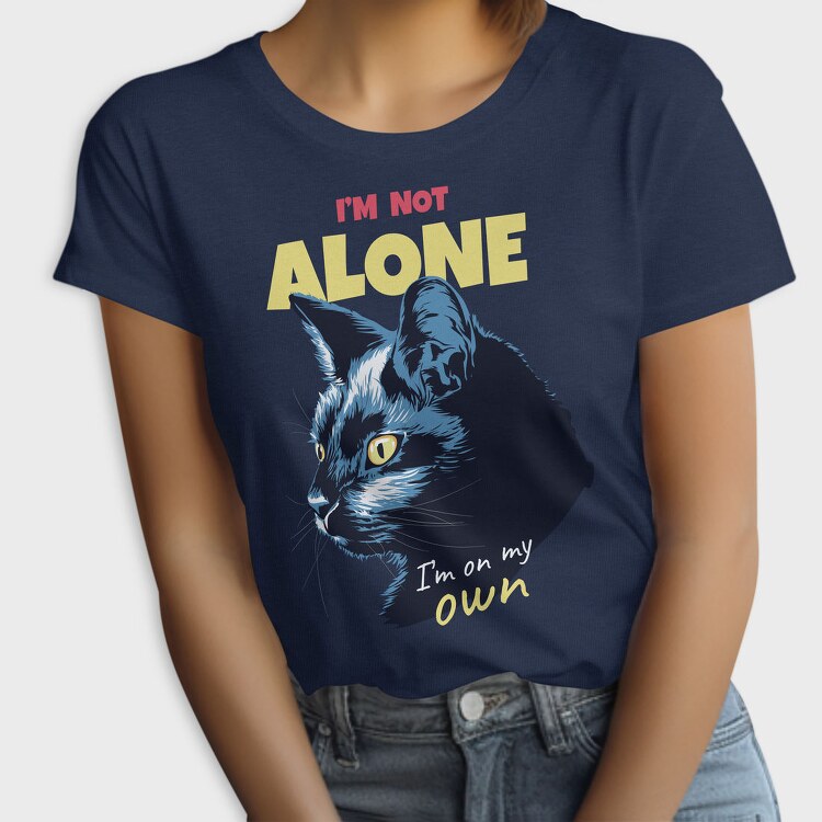 Cat Alone Own, Tricou Femei