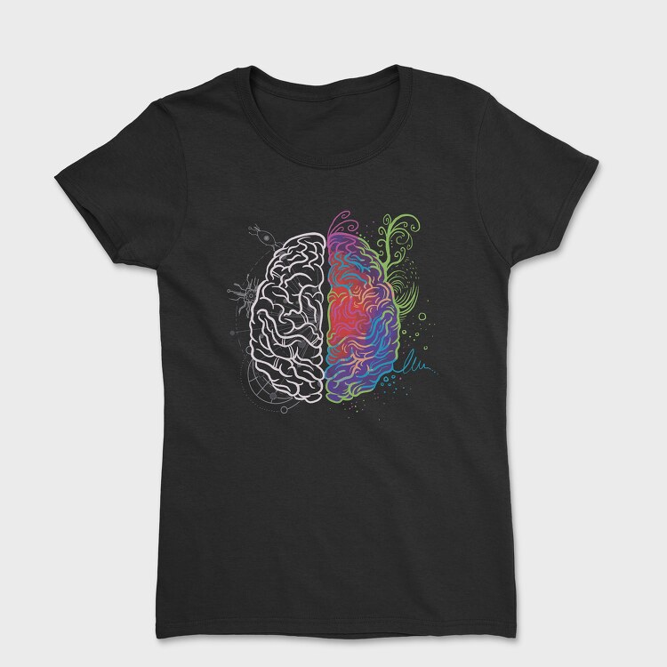 Brain Leftand Right, Tricou Femei
