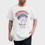 Rainbow Bear Vibes, Tricou Barbati (Unisex)