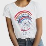 Rainbow Bear Vibes, Tricou Femei