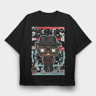 Run DMC, Tricou Oversize Barbati (Unisex)
