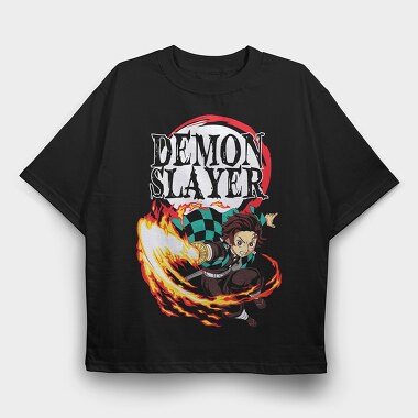 Demon Slayer 38, Tricou Oversize Barbati (Unisex)