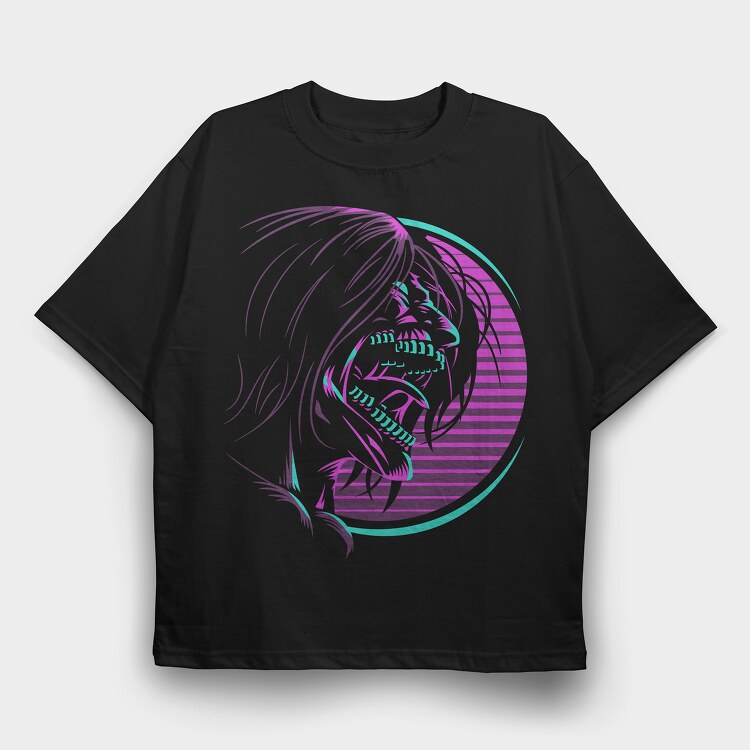 Attack on Titan 20, Tricou Oversize Barbati (Unisex)