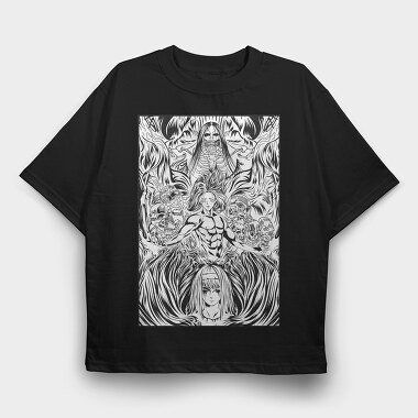 Attack on Titan 43, Tricou Oversize Barbati (Unisex)