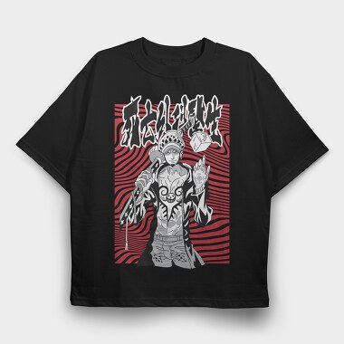 One Piece 76, Tricou Oversize Barbati (Unisex)