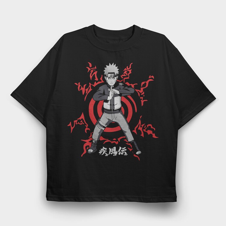 Naruto 93, Tricou Oversize Barbati (Unisex)