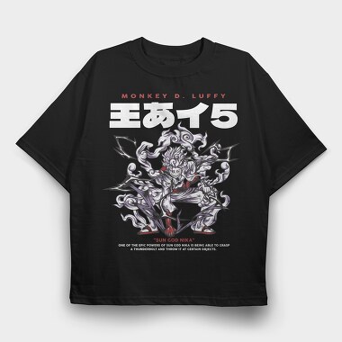 One Piece 134, Tricou Oversize Barbati (Unisex)