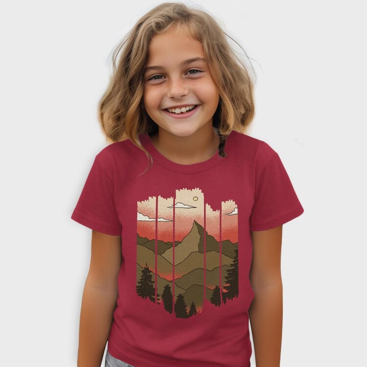 Cut Out Landscape, Tricou Copii