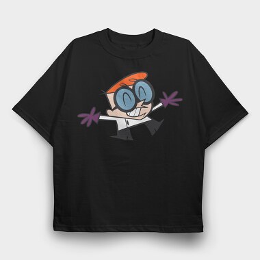 Dexter Laboratory 8, Tricou Oversize Barbati (Unisex)