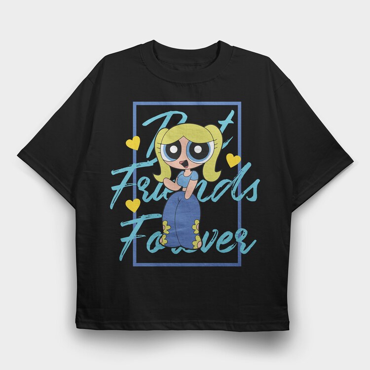 The Powerpuff Girls 7, Tricou Oversize Barbati (Unisex)