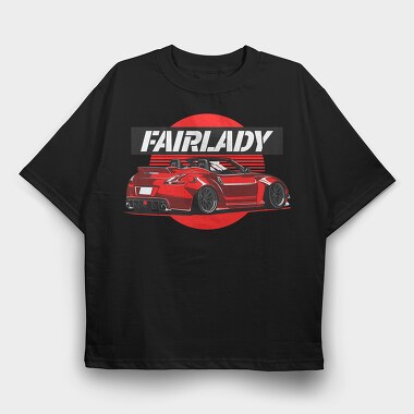 370Z 2, Tricou Oversize Barbati (Unisex)