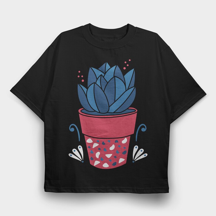 Nature Botanical 3, Tricou Oversize Barbati (Unisex)