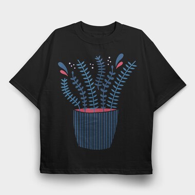 Nature Botanical 8, Tricou Oversize Barbati (Unisex)