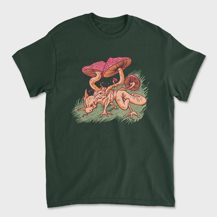 Mushroom Dragon, Tricou Barbati (Unisex)