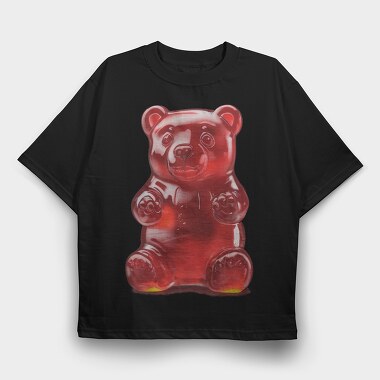 Gummy Bear, Tricou Oversize Barbati (Unisex)