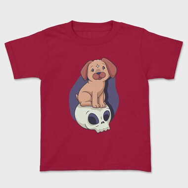 Tricou Copii, Pug Skull