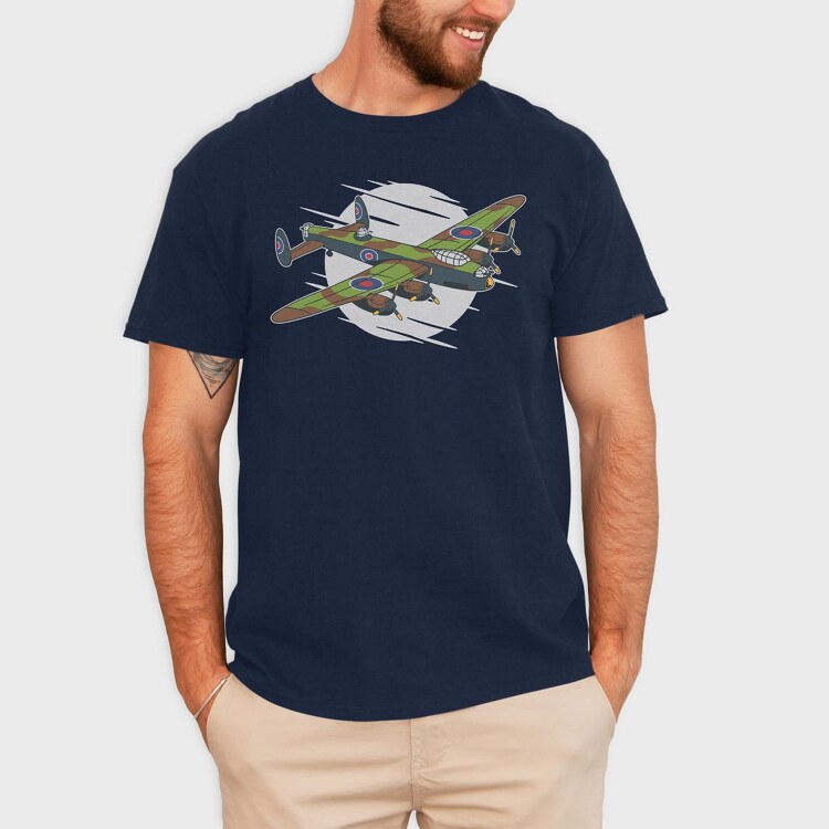 Lancaster Bomber, Tricou Barbati (Unisex)