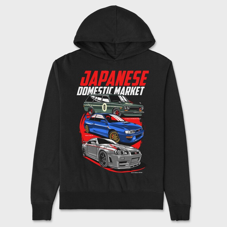 jdm legend, Hanorac Oversize Barbati (Unisex)