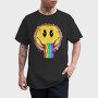 Rainbow Smiley Vibes, Tricou Barbati (Unisex)