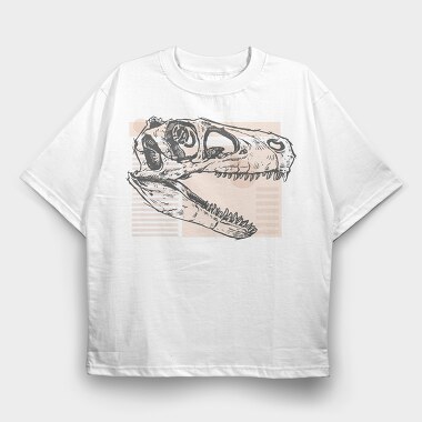 Utah Raptor, Tricou Oversize Barbati (Unisex)