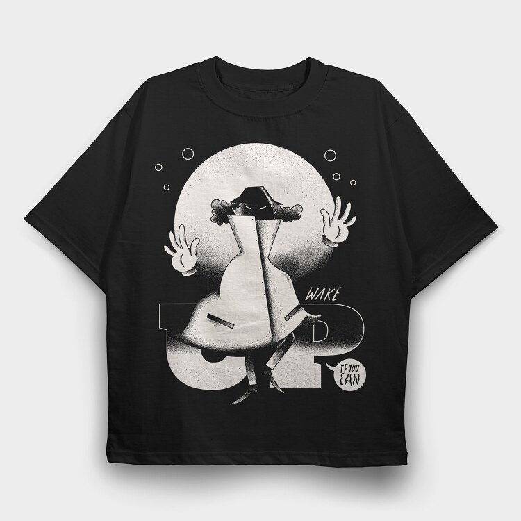 Retro Villains 04, Tricou Oversize Barbati (Unisex)