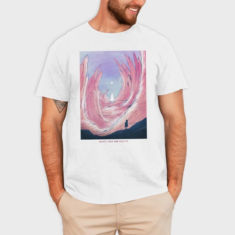 Fantasy_Landscape_02, Tricou Barbati (Unisex)
