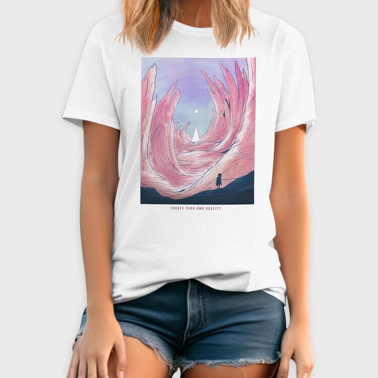 Fantasy_Landscape_02, Tricou Barbati (Unisex)