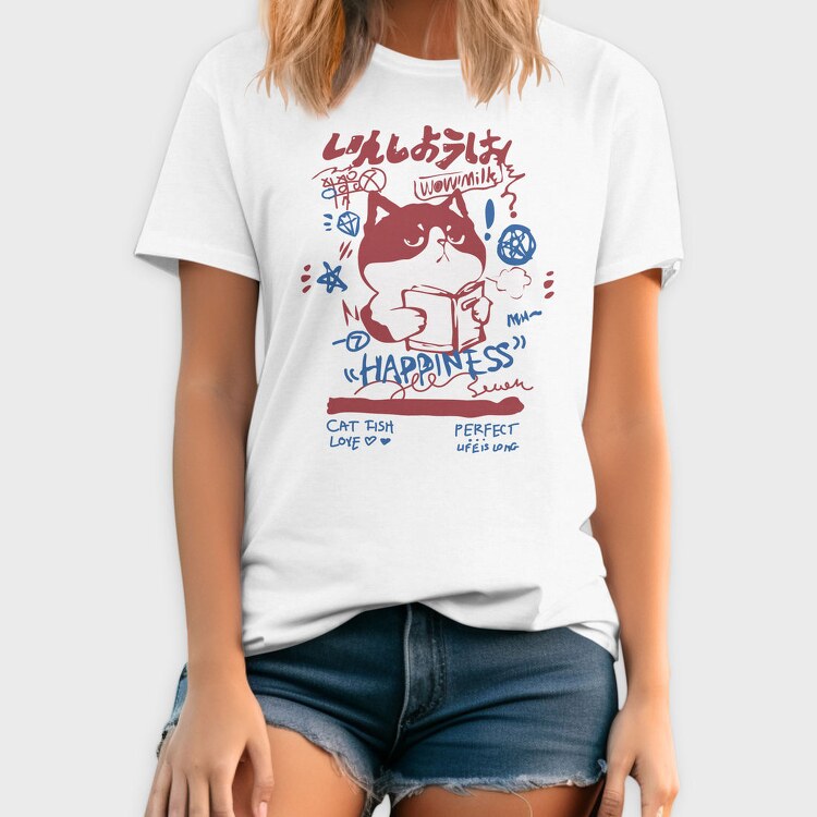 Catfish Love Happiness, Tricou Barbati (Unisex)