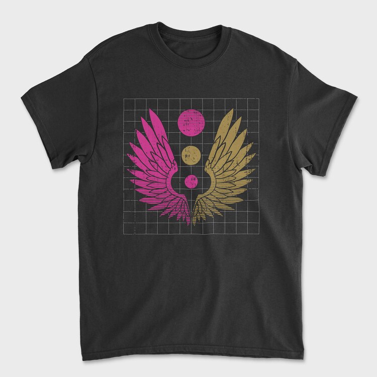 Abstract Wings, Tricou Barbati (Unisex)