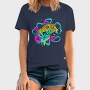 Leopard Flow Floral, Tricou Barbati (Unisex)