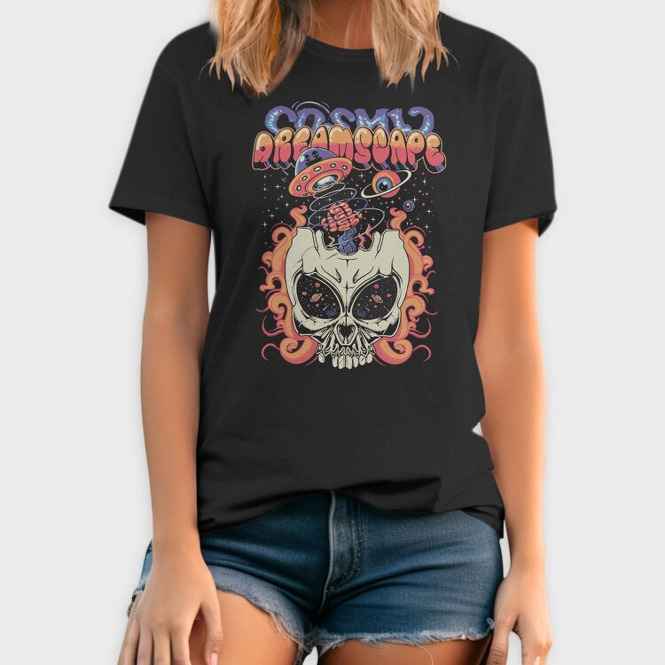 Cosmic Escape, Tricou Barbati (Unisex)