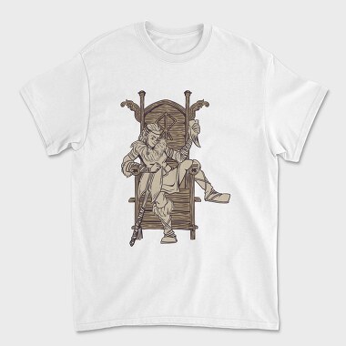 Viking Lady, Tricou Barbati (Unisex)
