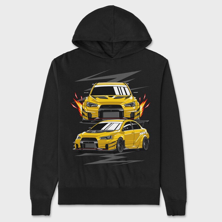 Lancer Evo X Varis, Hanorac Oversize Barbati (Unisex)